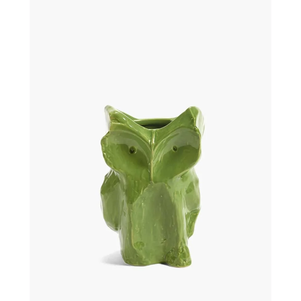 Vaso gufo After Midnight L - verde