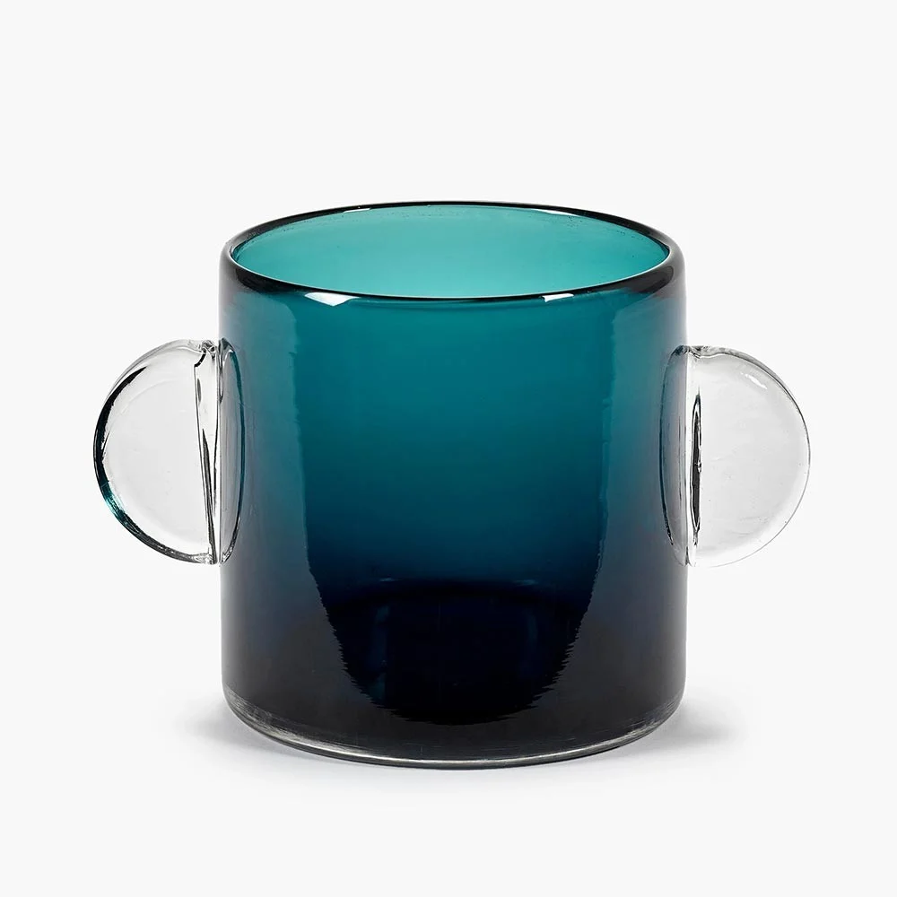 Vaso Wind blu scuro