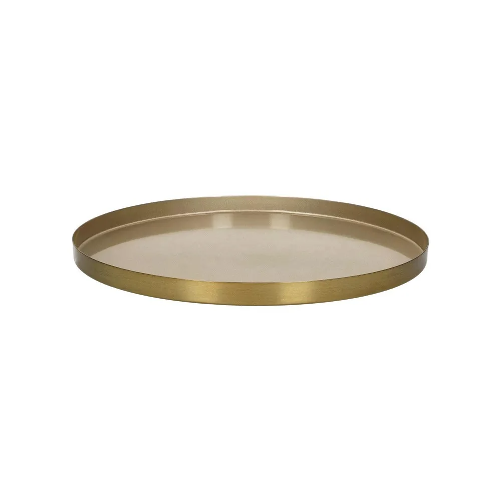Vassoio S FLEX - DIA 45 x H 2 cm - champagne