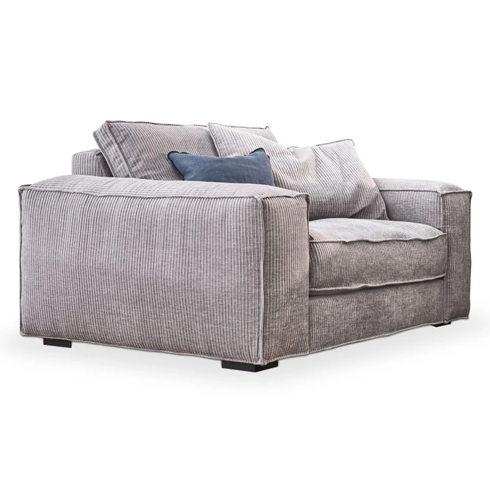XL Poltrona Chamonix 162 cm tessuto NEWLIN